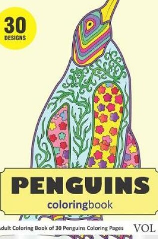 Cover of Penguins Coloring Book