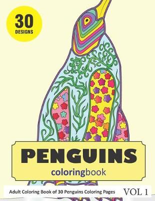 Book cover for Penguins Coloring Book