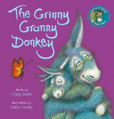 Book cover for The Grinny Granny Donkey