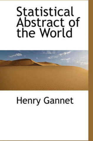 Cover of Statistical Abstract of the World