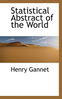 Book cover for Statistical Abstract of the World