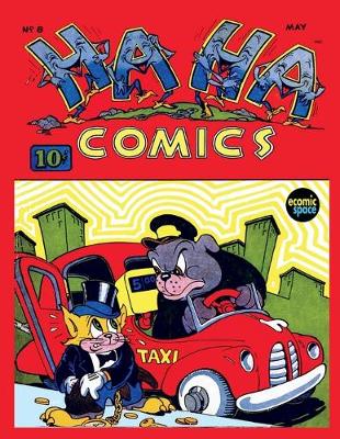 Book cover for Ha Ha Comics #8