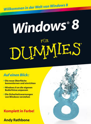 Book cover for Windows 8 Fur Dummies