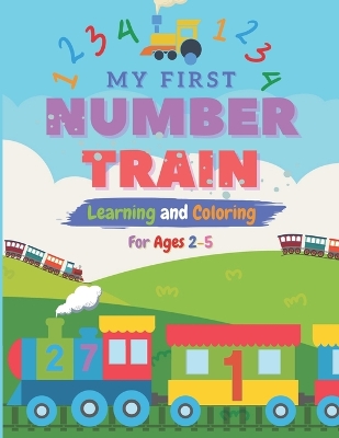 Book cover for My First Number Train