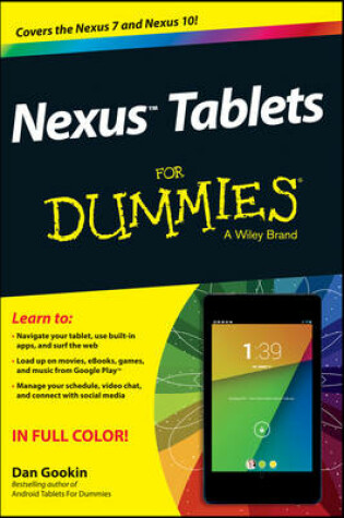 Cover of Nexus Tablets For Dummies