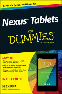 Book cover for Nexus Tablets For Dummies