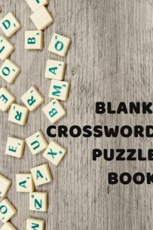 Cover of Blank Crossword Puzzle Book