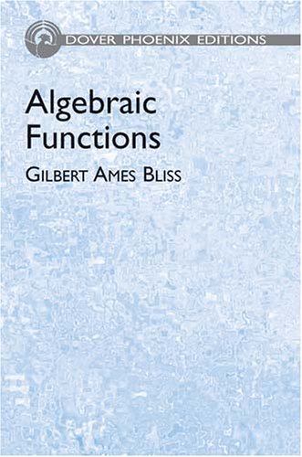 Book cover for Alegbraic Functions