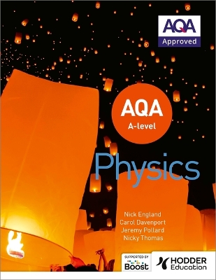 Book cover for AQA A Level Physics (Year 1 and Year 2)