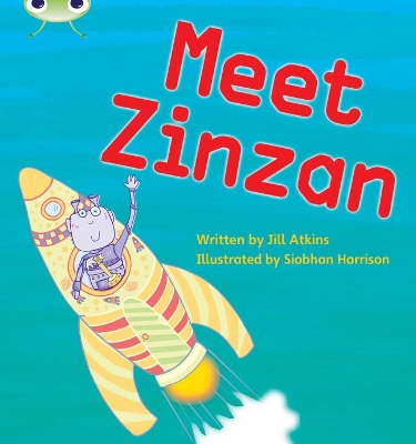 Book cover for Bug Club Phonics - Phase 3 Unit 9: Meet Zinzan