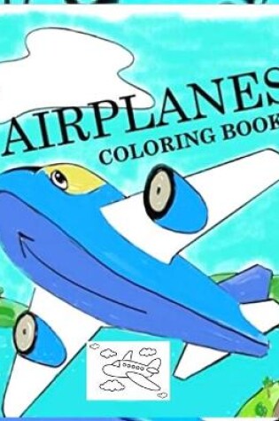 Cover of Airplane Coloring Book