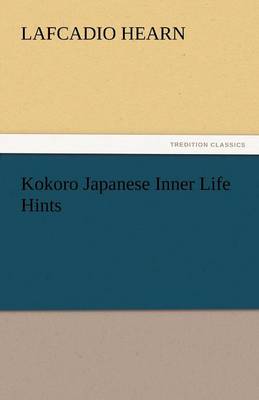 Book cover for Kokoro Japanese Inner Life Hints