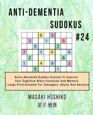Book cover for Anti-dementia Sudokus #24