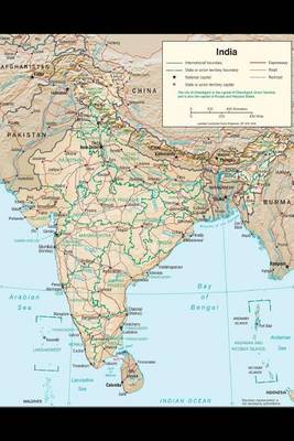 Book cover for A Map of the Nation, India