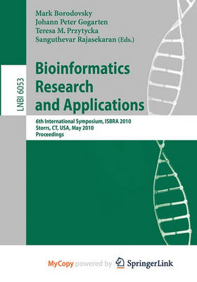 Cover of Bioinformatics Research and Applications