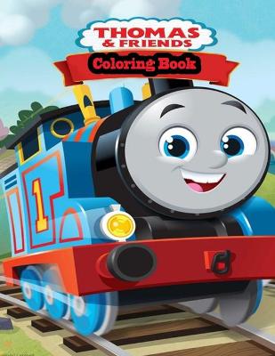 Book cover for Thomas & friends Coloring Book