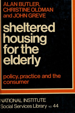 Cover of Sheltered Housing for the Elderly