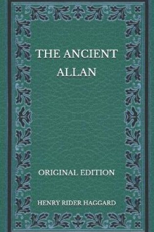 Cover of The Ancient Allan - Original Edition