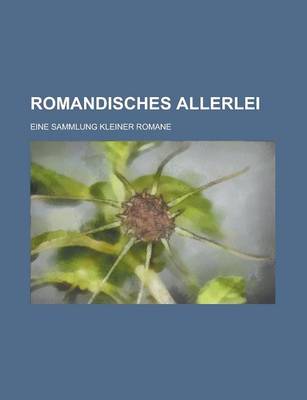 Book cover for Romandisches Allerlei