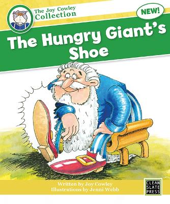 Book cover for The Hungry Giant's Shoe