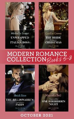 Book cover for Modern Romance October 2021 Books 5-8