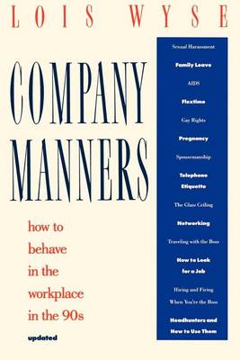 Book cover for Company Manners