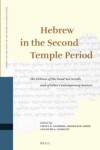 Book cover for Hebrew in the Second Temple Period