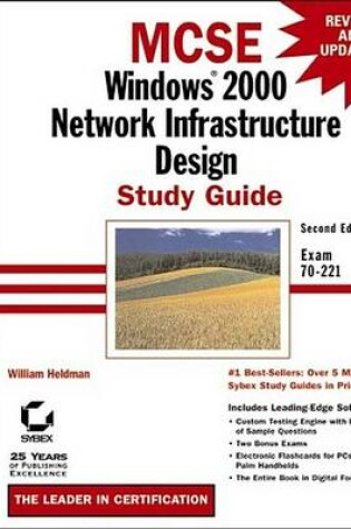 Cover of MCSE: Windows 2000 Network Infrastructure Design Study Guide