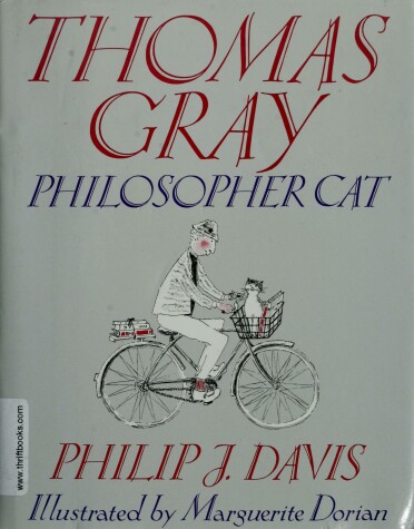 Book cover for Thomas Gray: Philosopher Cat