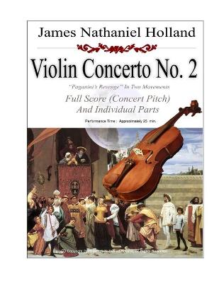 Book cover for Violin Concerto No. 2 Paganini's Revenge in Two Movements