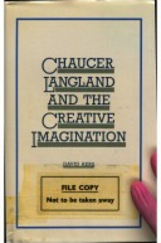 Cover of Chaucer, Langland and the Creative Imagination