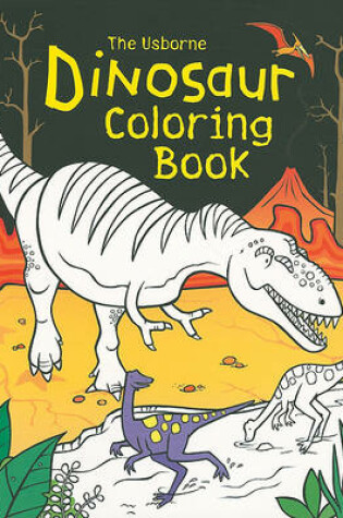 Cover of The Usborne Dinosaur Coloring Book