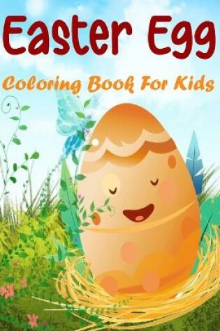 Cover of Easter Egg Coloring Book for Kids