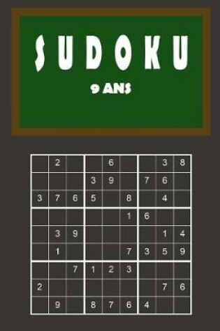 Cover of Sudoku 9 ans