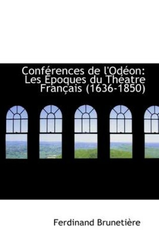 Cover of Conf Rences de L'Od on