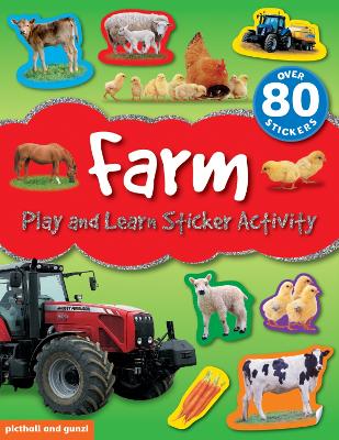 Book cover for Play and Learn Sticker Activity: Farm
