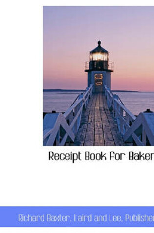 Cover of Receipt Book for Bakers