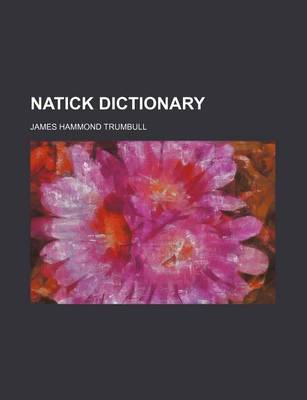 Book cover for Natick Dictionary