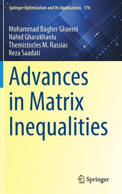 Book cover for Advances in Matrix Inequalities