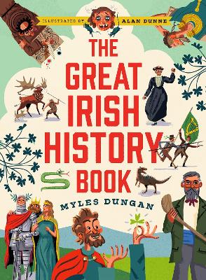 Book cover for The Great Irish History Book