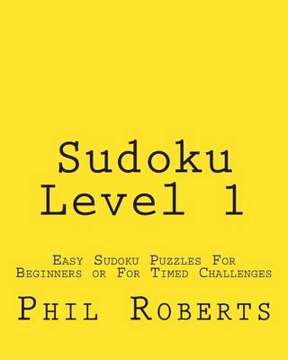 Book cover for Sudoku Level 1