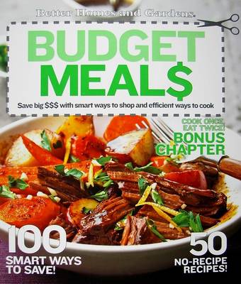 Book cover for Better Homes and Gardens Budget Meals