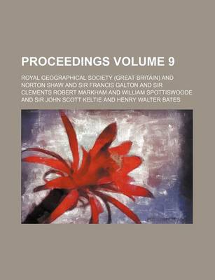 Book cover for Proceedings Volume 9