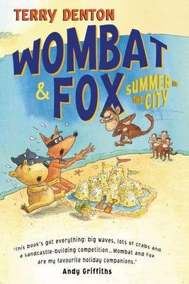 Book cover for Wombat and Fox: Summer in the City