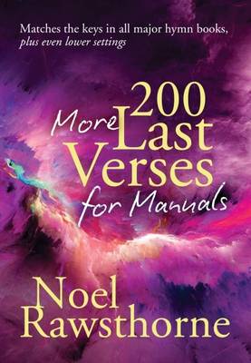 Book cover for 200 More Last Verses for Manuals (Rev. 2015)