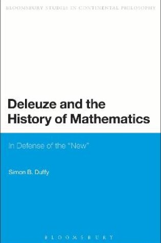 Cover of Deleuze and the History of Mathematics
