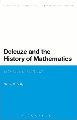 Book cover for Deleuze and the History of Mathematics