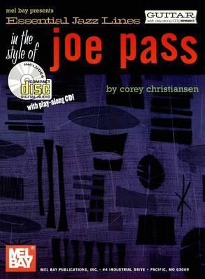 Cover of Essential Jazz Lines in the Style of Joe Pass