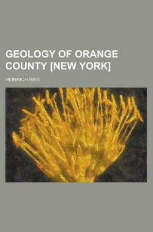 Cover of Geology of Orange County [New York]