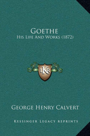 Cover of Goethe